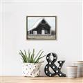 Picture of Black Barn House _GroupedProduct_Rectangle_Landscape_Canvas_Framed_