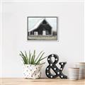 Picture of Black Barn House _GroupedProduct_Rectangle_Landscape_Canvas_Framed_