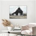 Picture of Black Barn House _GroupedProduct_Rectangle_Landscape_Canvas_Framed_