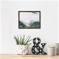 Picture of Teal And Blue _GroupedProduct_Rectangle_Landscape_Canvas_Framed_