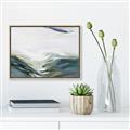 Picture of Teal And Blue _GroupedProduct_Rectangle_Landscape_Canvas_Framed_