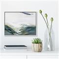 Picture of Teal And Blue _GroupedProduct_Rectangle_Landscape_Canvas_Framed_
