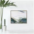 Picture of Teal And Blue _GroupedProduct_Rectangle_Landscape_Canvas_Framed_