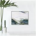 Picture of Teal And Blue _GroupedProduct_Rectangle_Landscape_Canvas_Framed_