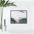 Picture of Teal And Blue _GroupedProduct_Rectangle_Landscape_Canvas_Framed_