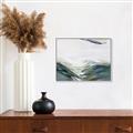 Picture of Teal And Blue _GroupedProduct_Rectangle_Landscape_Canvas_Framed_