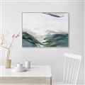 Picture of Teal And Blue _GroupedProduct_Rectangle_Landscape_Canvas_Framed_