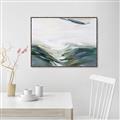 Picture of Teal And Blue _GroupedProduct_Rectangle_Landscape_Canvas_Framed_
