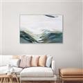 Picture of Teal And Blue _GroupedProduct_Rectangle_Landscape_Canvas_Framed_