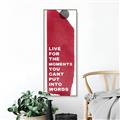 Picture of Live  For The Moment IV _GroupedProduct_Panel_Portrait_Canvas_Framed_