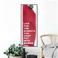 Picture of Live  For The Moment IV _GroupedProduct_Panel_Portrait_Canvas_Framed_