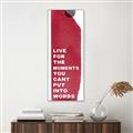 Picture of Live  For The Moment IV _GroupedProduct_Panel_Portrait_Canvas_Framed_