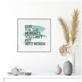 Picture of Live The Moment _GroupedProduct_Square_Canvas_Framed_