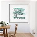 Picture of Live The Moment _GroupedProduct_Square_Canvas_Framed_