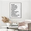 Picture of Be Kind II _GroupedProduct_Rectangle_Portrait_Canvas_Framed_