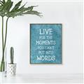 Picture of Live For The Moments II _GroupedProduct_Rectangle_Portrait_Canvas_Framed_