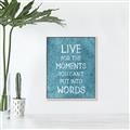 Picture of Live For The Moments II _GroupedProduct_Rectangle_Portrait_Canvas_Framed_