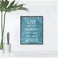 Picture of Live For The Moments II _GroupedProduct_Rectangle_Portrait_Canvas_Framed_