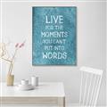 Picture of Live For The Moments II _GroupedProduct_Rectangle_Portrait_Canvas_Framed_