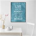 Picture of Live For The Moments II _GroupedProduct_Rectangle_Portrait_Canvas_Framed_