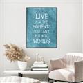 Picture of Live For The Moments II _GroupedProduct_Rectangle_Portrait_Canvas_Framed_