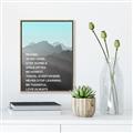 Picture of Be Kind Work Hard I _GroupedProduct_Rectangle_Portrait_Canvas_Framed_