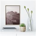 Picture of Be Kind Work Hard III _GroupedProduct_Rectangle_Portrait_Canvas_Framed_
