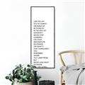 Picture of Live The Life I _GroupedProduct_Panel_Portrait_Canvas_Framed_