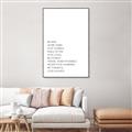 Picture of Be Kind Work Hard IV _GroupedProduct_Rectangle_Portrait_Canvas_Framed_
