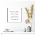Picture of What You Think You Become _GroupedProduct_Square_Canvas_Framed_
