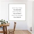 Picture of What You Think You Become _GroupedProduct_Square_Canvas_Framed_