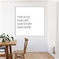 Picture of This Is Us _GroupedProduct_Square_Canvas_Framed_