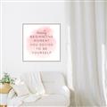 Picture of Be Yourself _GroupedProduct_Square_Canvas_Framed_