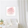 Picture of Be Yourself _GroupedProduct_Square_Canvas_Framed_