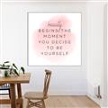 Picture of Be Yourself _GroupedProduct_Square_Canvas_Framed_