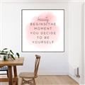 Picture of Be Yourself _GroupedProduct_Square_Canvas_Framed_