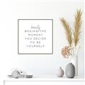 Picture of Be Yourself I _GroupedProduct_Square_Canvas_Framed_