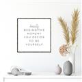 Picture of Be Yourself I _GroupedProduct_Square_Canvas_Framed_