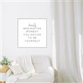 Picture of Be Yourself I _GroupedProduct_Square_Canvas_Framed_