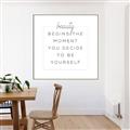 Picture of Be Yourself II _GroupedProduct_Square_Canvas_Framed_