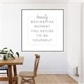 Picture of Be Yourself II _GroupedProduct_Square_Canvas_Framed_