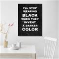 Picture of I'll Stop Wearing Black III _GroupedProduct_Rectangle_Portrait_Canvas_Framed_