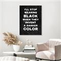 Picture of I'll Stop Wearing Black III _GroupedProduct_Rectangle_Portrait_Canvas_Framed_