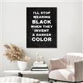 Picture of I'll Stop Wearing Black III _GroupedProduct_Rectangle_Portrait_Canvas_Framed_