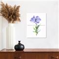 Picture of Purple Petunia I _GroupedProduct_Rectangle_Portrait_Unframed_Print_Only_