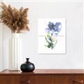 Picture of Purple Petunia II _GroupedProduct_Rectangle_Portrait_Unframed_Print_Only_
