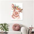 Picture of Flower Piglet _GroupedProduct_Rectangle_Portrait_Unframed_Print_Only_