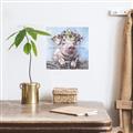Picture of Flower Piglet I _GroupedProduct_Square_Unframed_Print_Only_