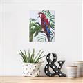 Picture of Red Parrot Paradise I _GroupedProduct_Rectangle_Portrait_Unframed_Print_Only_