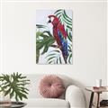 Picture of Red Parrot Paradise I _GroupedProduct_Rectangle_Portrait_Unframed_Print_Only_